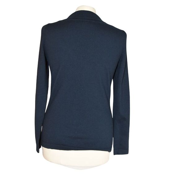 Banana Republic 100% Merino Wool Sweater Size Small Pink Red Cream - Picture 2 of 7